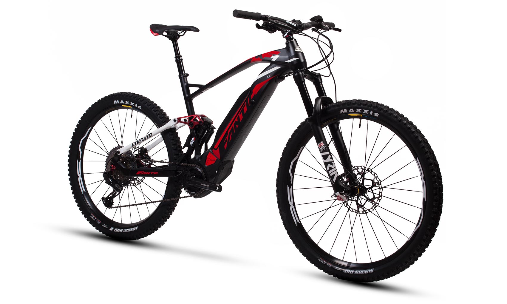 Fantic XF1 Integra Enduro Race 160mm – Black/Red (L)